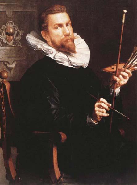 Joachim Wtewael Self-Portrait Sweden oil painting art